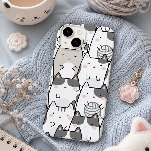 Étui iPhone / iPad au motif mignon et minimaliste