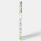 Étui iPhone/iPad bébé éléphant violet (Verso / Droite)