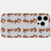 Étui iPhone/iPad bébé singe (Verso (horizontal))