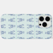 Étui iPhone / iPad Blue Lobsters (Verso (horizontal))