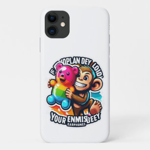 Étui iPhone / iPad Calm Confidence Monkey
