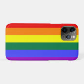 étui iPhone / iPad drapeau arc-en-ciel (Dos (Horizontal))