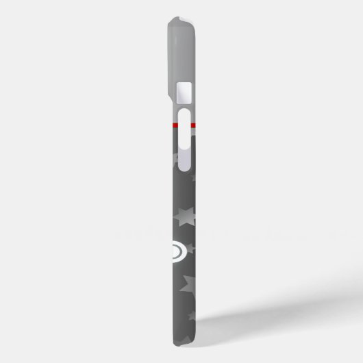 Étui iPhone / iPad Fancy Silver & Bow (Verso / Gauche)