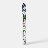 Étui iPhone / iPad flocons de lutins de Noël espiè (Côté gauche)