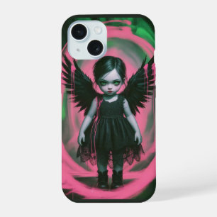 Étui iPhone / iPad Halloween Gothic Wing Girl
