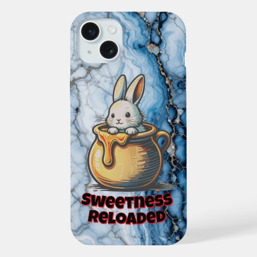 Étui iPhone / iPad Honey Bunny (Verso)