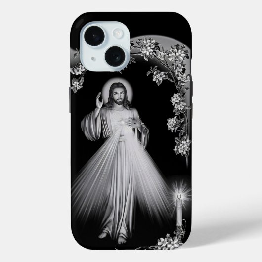 Étui iPhone / iPad Jésus Bénédictions (Verso)