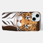 Étui iPhone / iPad Majestic Tiger (Verso (horizontal))