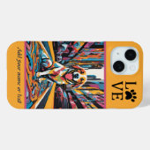 Étui iPhone / iPad pour chien (Verso (horizontal))