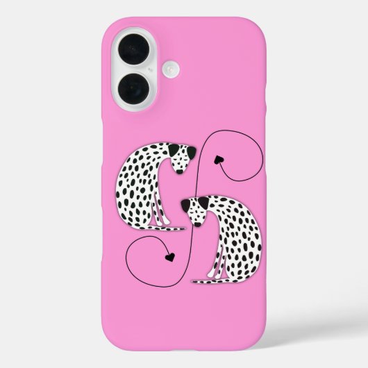 Étui iPhone / iPad pour chiens dalmates (Verso)
