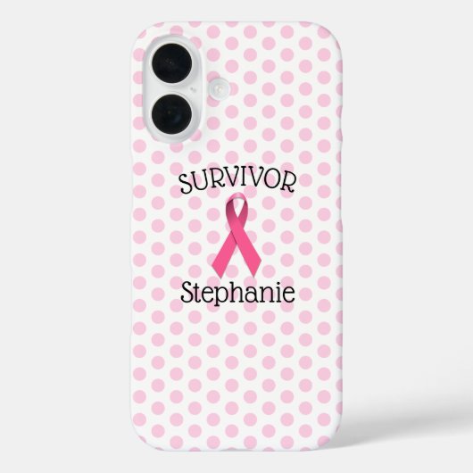 Étui iPhone / iPad Ruban de survivant du cancer ro (Verso)