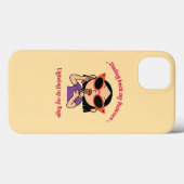 Étui iPhone / iPad Sassy Girl (Verso (horizontal))