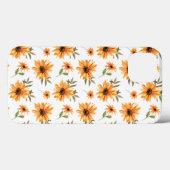 Étui iPhone / iPad tournesol (Verso (horizontal))