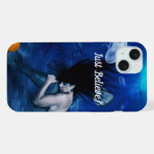 Étui iPhone Just Believe Sleeping Mermaid (Verso Horizontal)