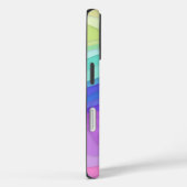 Étui iPhone Layered Waves | Kawaii Pastel (Verso / Droite)