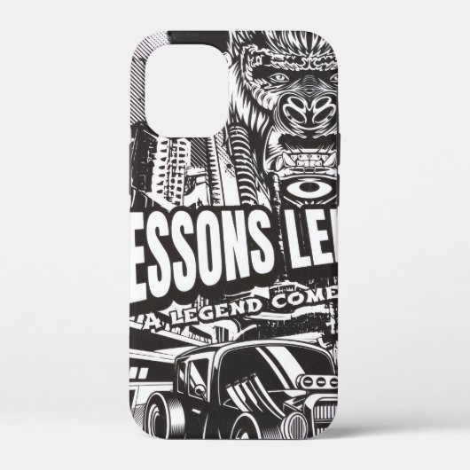 Étui iPhone Leçons de gorille légendaire (Verso)