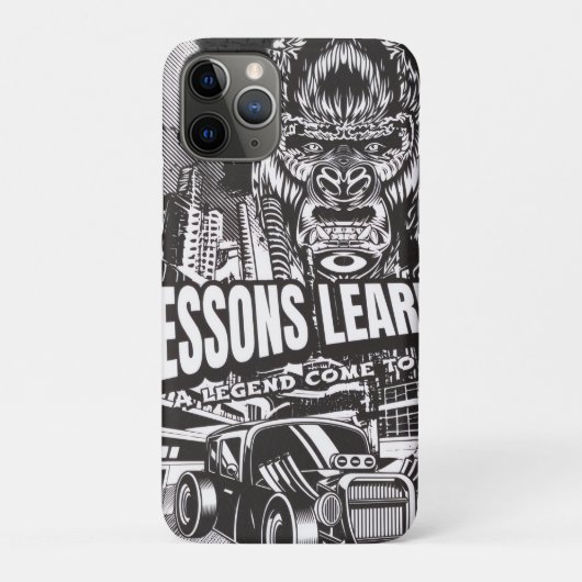 Étui iPhone Leçons de gorille légendaire (Dos)
