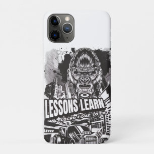 Étui iPhone LEÇONS DE GORILLE LÉGENDAIRE APPRISES