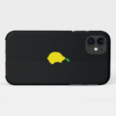 étui iphone logo citron (Dos (Horizontal))