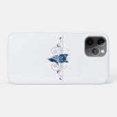 Étui iPhone loup bleu (Dos (Horizontal))