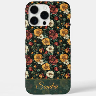 Étui Iphone Luxueux Rose Nom Pour Cadeau D'anniver