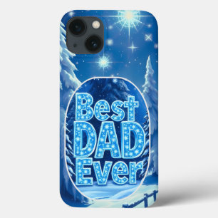 Étui iPhone Meilleur Papa de tous les temps Forêt