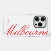 Étui iPhone Melbourne - beau (Verso Horizontal)