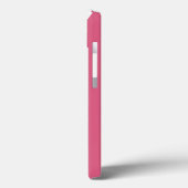 Étui iPhone moderne 'Meilleure Maman' rose (Verso / Gauche)