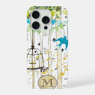 Étui iPhone Monogram Cage à Oiseaux Arbre de boule