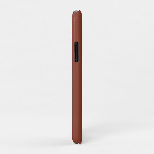 Étui iPhone | Monogramme simple moderne (Dos/Droite)