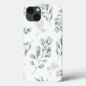 Étui iphone motif eucalyptus (Verso)