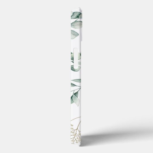 Étui iphone motif eucalyptus (Verso / Droite)