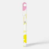 Étui iPhone motif floral coloré esthétique (Verso / Gauche)