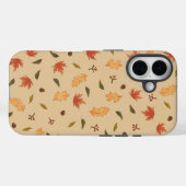 Étui iPhone motif Forêt d'Automne – Feuilles d'Éra (Verso (horizontal))