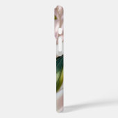 Étui iPhone Muguet de Mai de Style Vitrail (Verso / Gauche)