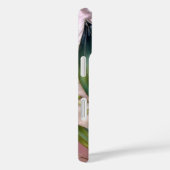 Étui iPhone Muguet de Mai de Style Vitrail (Verso / Droite)