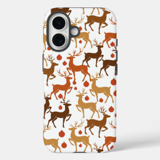 Étui iPhone Noël Renne Festif