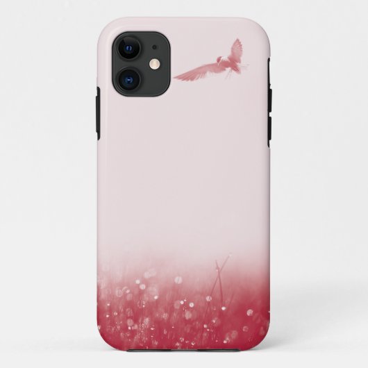 étui iphone oiseau du matin (Dos)