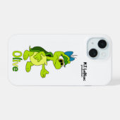 Étui iPhone Olive Turtle (Verso Horizontal)