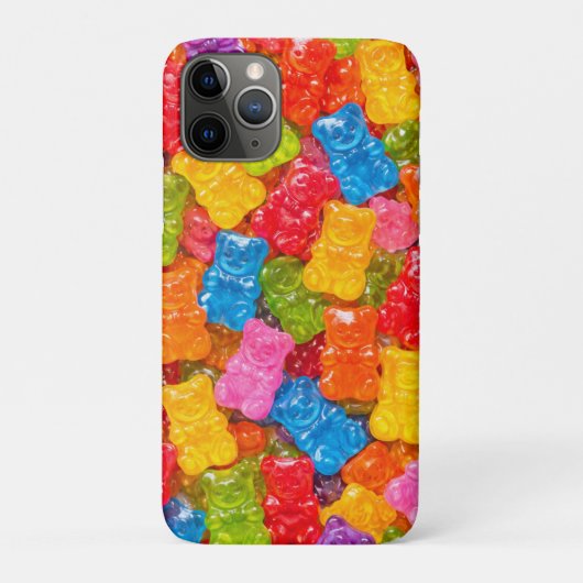 Étui iPhone Ourson Gélifié Mignon (Dos)