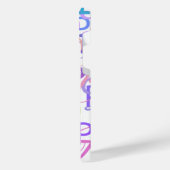 Étui iPhone "P" Confettis Lettres (Côté gauche)