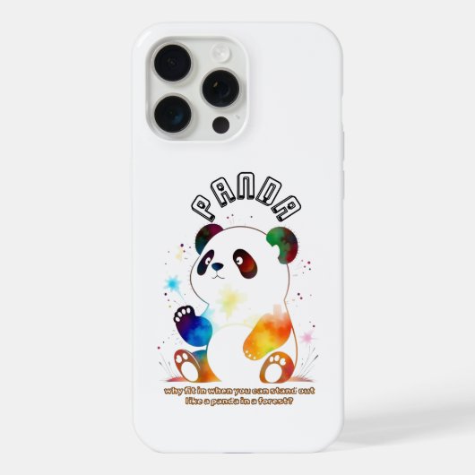 Étui iphone Panda (Verso)
