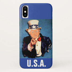 ÉTUI IPHONE PATRIOTIQUE DONALD TRUMP
