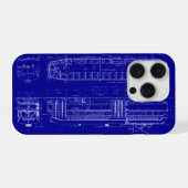 Étui iPhone PCC Blueprint (Verso Horizontal)
