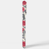 Étui iPhone personnalisé avec nom Rose pour protec (Verso / Droite)