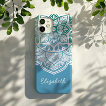Étui iPhone personnalisé Caelum Mandala