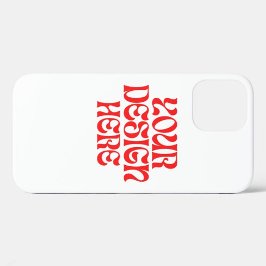 Étui iPhone personnalisé pour anniversaire Créer u (Verso (horizontal))