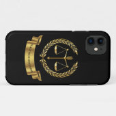 Étui iPhone personnalisé pour avocat Case-Mate (Dos (Horizontal))
