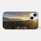 Étui iPhone Pikes Peak Sunset Haze (Verso Horizontal)