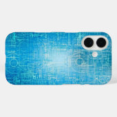 Étui iPhone plan directeur rétro vibrant (Verso (horizontal))